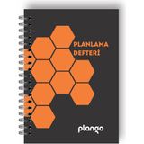 Plango Bal Peteği Günlük Planlayıcı Defter - Daily Planner - Ders Çalışma Planlayıcı Defteri - Planlama Defteri
