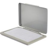 Plankton Tasarım Metal Istampa (106mm*69mm) - 1 Adet - Metalik Gri
