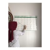 Planlayıcı Akıllı Kağıt Aylık Takvim Yazı Tahtası Planner Sticker – Kartuşlu Kalem Dahil – 85×56 cm