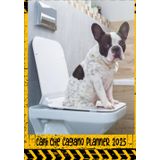 Planner 2025 Cani che Cagano: Organizzatore 12 mesi Idea regalo sciocca e divertente per gli amanti dei cani.