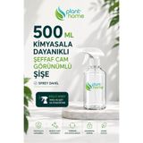 plant-home 00 ML Sprey Şişe - Kimyasala Dayanıklı Şeffaf Cam Görünümlü Boş Sprey Şişesi | Bitki Sulama, Temizlik ve Dezenfektan Kullanımı