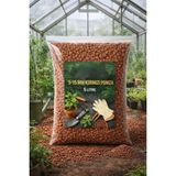Plant Home Power Mix 5-15 mm Kırmızı Pomza Taşı 5 Litre | Doğal Toprak Düzenleyici, Drenaj ve Havalandırma Için Ideal