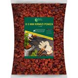 Plant Home Power Mix 5 Litre Kırmızı Pomza Kumu 0-3 mm Volkanik Cürüf ile Su Tutma Kapasitesi Yüksek Bitki Desteği