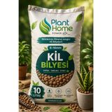 Plant Home Power Mix Kil Bilyesi 10 Litre 8-16 mm | Drenaj Sağlayan Doğal Kil Topu | Saksı, Orkide, Monstera, Sukulent ve Hidroponik Kullanım