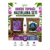 Plant Home Power Mix Orkide Toprağı Hazırlama Seti 2'li – 1 Litre İthal Çam Kabuğu + 1 Litre Kil Bilyesi (8-16 mm) | Orkide Dikim ve Saksı Değişim Seti Ürün Açıklaması