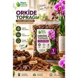 Plant Home Power Mix rkide Toprağı 1 Litre – İthal Çam Kabuğu & Cocohusk Karışımı, Orkide Saksı Toprağı