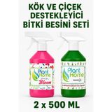 Plant Home Power Mix Sıvı Bitki Besini Seti Kök ve Çiçek Destekleyici 2 x 500 ml