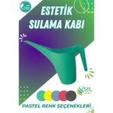Plant Home Power Mix Turkuaz Sulama Kabı 1 Litre – Modern Tasarımlı Bitki Sulama Kabı - Çiçek, Saksı ve Bahçe Kullanımı