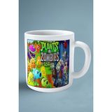 Plant Zombies Oyun Baskılı Kupa Bardak Çift Taraflı Baskı Kişiye Özel Model 1