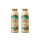PLANTERO 2'li Set Badem Sütü Bazı Konsantre Bitkisel Süt (250GR, 6 LT SÜT, %100 BADEM, 25 BARDAK)