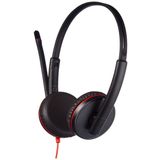 Plantronics – Blackwire 3225, kablolu – iki kulaklı kulaklık (stereo) mikrofon kollu – USB A bağlantısı veya akıllı telefon/tablet üzerinden 3,5 mm jak üzerinden PC/Mac ile bağlantı – takımlar vs.