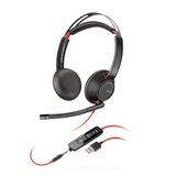 Plantronics kulaklık/kulaklık? rer Blackwire C5220 binaural USB-A ve 3.5 mm jaklı