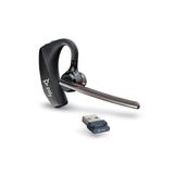 Plantronics Voyager 5200 UC Kablosuz Kulaklık ve Şarj İstasyonu (Poly) - Tek Kulak Bluetooth Kulaklık (Mono) Gürültü Önleyici Mikrofonlu - Bluetooth üzerinden Cep Telefonu/Mac/PC ile Bağlantı