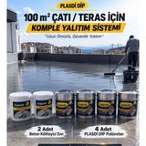 Plasdi Dip® 100 M² Komple Su Yalıtım Sistem