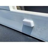 Plasfire Pvc Pencere Hava Deliği Havalandırma Kapağı Kapatıcı 10 Lu Paket - Beyaz