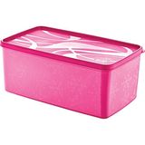 Plastart 3.5lt (4 Adet) Alaska Derin Dondurucu Saklama Kabı - Pembe