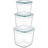 Plastart Derin Saklama Kabı Seti | 3'lü Set Toplam 6,7 Lt - 3 Adet