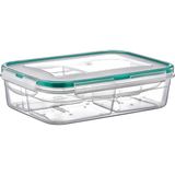 Plastart Fresh Box 4 Bölmeli Dikdörtgen Saklama Kabı 2 Adet