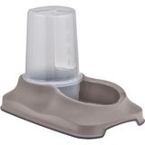 Plastart Pet Plastart 1,5 Lt. Hazneli Mama Kabı / Su Kabı - Bej
