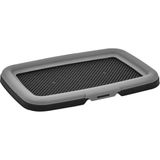 Plastart Pet Plastart Akıllı Köpek Tuvaleti Gri Renkli Elekli Sistem 59 x 39 x 5,5 cm Pratik Kullanım İçin