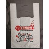 plasteks Bio Eczane Poşeti Atlet 22X35 cm Küçük Boy - 15 Kg'lık Paket