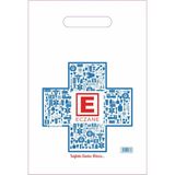 plasteks Yilmazambalaj Eczane Poşeti El Geçme Plus Baskılı 17 x 27 cm 10 kg 3000 Adet