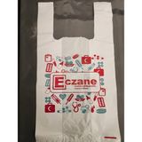 plastex Eczane Poşeti Atlet Büyük Boy 28X50 cm 20 Kg'lık Paket