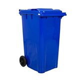 Plastico 240 Lt Mavi Çöp Konteyneri