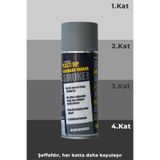PLASTİDİP Plasti Dip Sökülebilir Sıvı Kauçuk Kaplama Spreyi Mat Duman Gri 400 ml