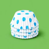 Plastik 100'Lü Muffin Kek Kalıbı - Asorti