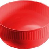 Plastik 21CM Derin Banyo Hamam Tası Kırmızı