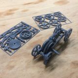 Plastik 3D Kurmalı Araba Puzzle Yapboz, 19 Parça, 6+ Yaş, Araçlar Temalı, Montessori Eğitici Oyuncak