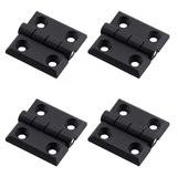 Plastik 50X50 Mm 2 Adet Set Yaprak Menteşe Dayanıklı Dolap Çekmece Kapak Ve Mobilya Menteşe