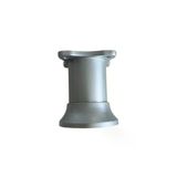 Plastik 8Cm Gri Dolap Ayağı Masa Ve Sehpa Ayağı(Gri 8Cm)