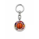 Plastik Anahtarlık Çemberli Basket Topu