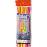 Plastik Artistik Pipet - 50 Adet
