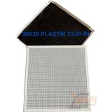 Plastik Asma Tavan 30X30 Clip-In Tam Takım - 4 m2