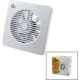 Plastik Aspiratör 150 6inç Banyo Tuvalet Havalandırma Aspiratörü 20W 320M3/H EBT-150 - Ahşap