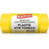 Plastik Atıklar Çöp Torbası 10'lu 80×110 Cm, Dayanıklı & Geniş Hacimli, Çift Katlı, Geri Dönüştürülebilir Çöp Poşeti, Mutfak, Bahçe, Ofis, Restoran, Okul, Fabrika, Piknik Alanı, Market, Depo