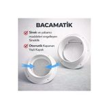 Plastik Bacamatik Davlumbaz Aspiratör Baca Klapesi