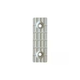 Plastik Beyaz Baza Papuç Dolap Ve Mobilya Ayağı(Beyaz)(Boy:5 Cm En:1,5 Cm Yük:0,5 Cm) Beyaz Beyaz - 12 Adet
