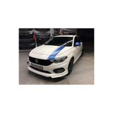 plastik body kit Fiat Egea Hb Sedan Uyumlu (2015 - 2021) Abt Ön Tampon Ek (PLASTİK) Boyasız