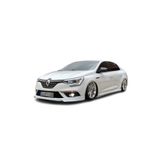 plastik body kit Renault Megane 4 Hb Sedan (2016-2020) Uyumlu Abt Style Ön Tampon Ek (Plastik)