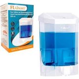 Plastik Büyük Şeffaf Sıvı Sabunluk 1000 Ml. Royaleks-F086