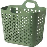 Plastik Çamaşır Sepeti Yeşil 24 L Yeşil 35 x 26 - Acorn