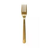 Plastik Çatal Gold 10Lu