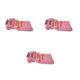 Plastik Çatal Pembe Renkli Lüx Parti Piknik Davet Doğum Günü Çatalı - 18 Cm. - 25 Adetlik 3 Paket