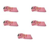 Plastik Çatal Pembe Renkli Lüx Parti Piknik Davet Doğum Günü Çatalı - 18 Cm. - 25 Adetlik 5 Paket