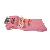 Plastik Çatal Pembe Renkli Lüx Parti Piknik Davet Doğum Günü Çatalı - 18 Cm. - 25 Adetlik Paket