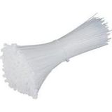 PLASTİK ÇIRT KELEPÇE 100 PARÇA BEYAZ 2.5X100MM-Findit